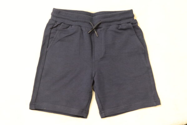 Marineblaue Fleece -Bermudas