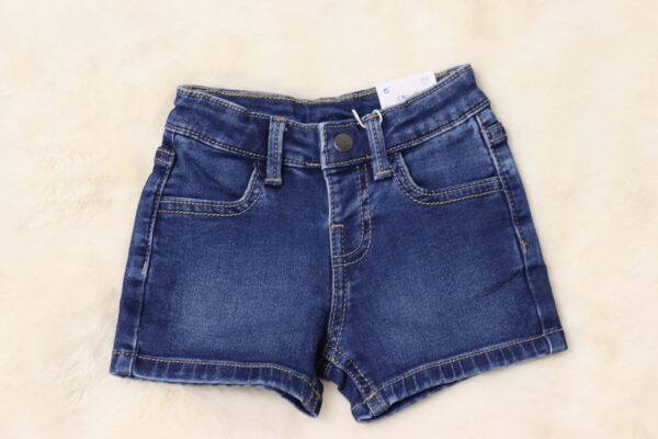 Bermudashort aus Weichen Denim