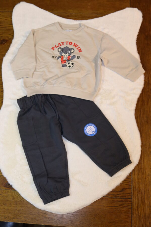 Carbon -Pullover-Trainingsanzug